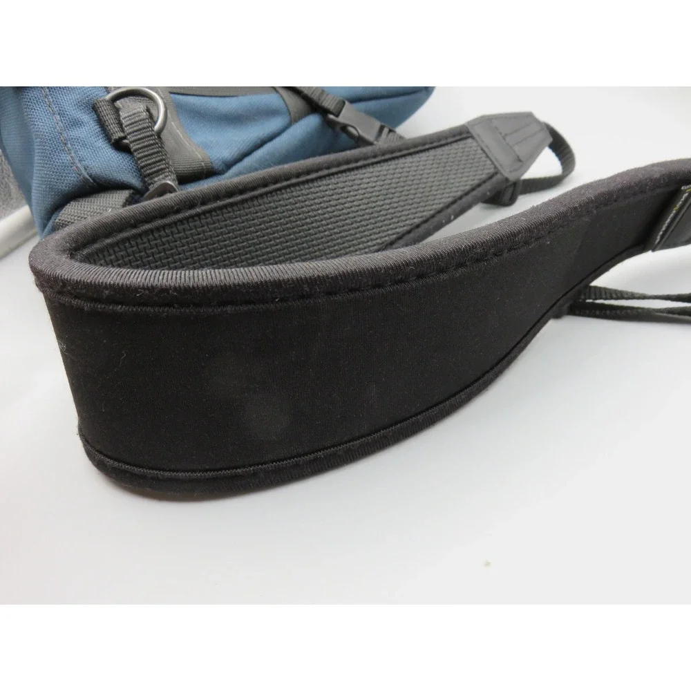 Vintage LL Bean Camera Bag Navy Blue Canvas Made in USA Holster Shoulder Bag